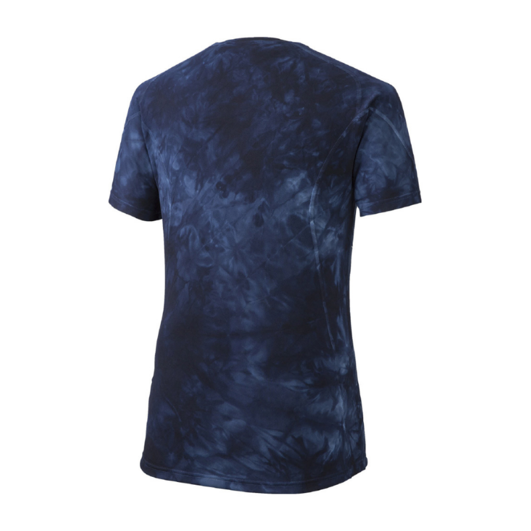 GARMENT TIE DYE TEE MEN Blue Print